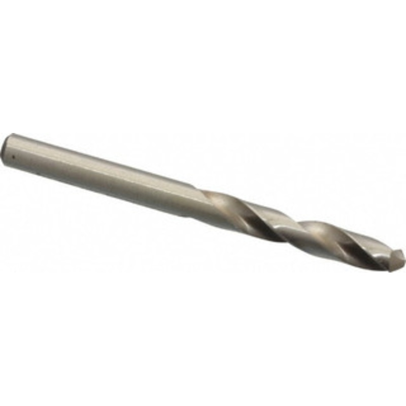 Precision Twist Drill #10 118 Spiral Flute High Speed Steel Screw Machine Drill Bit Bright Finish, Right Hand Cut, 1-3/16 Flute Length, 2-1/4 OAL, Standard Point, Straight Shank 041010 – 78545456