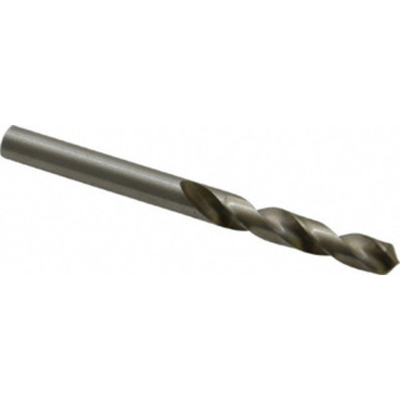 Precision Twist Drill #14 118 Spiral Flute High Speed Steel Screw Machine Drill Bit Bright Finish, Right Hand Cut, 1-1/8 Flute Length, 2-3/16 OAL, Standard Point, Straight Shank 041014 – 78545498