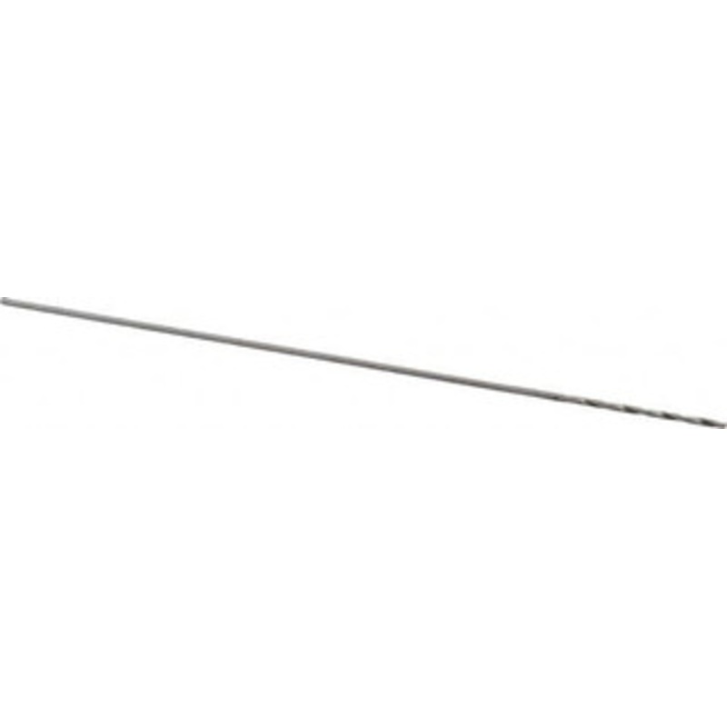 Precision Twist Drill #78 118 Spiral Flute High Speed Steel Taper Length Drill Bit Bright Finish, 5/16 Flute Length, 1-1/2 OAL, Standard Point, Straight Shank, Series R52 052078 – 78559044