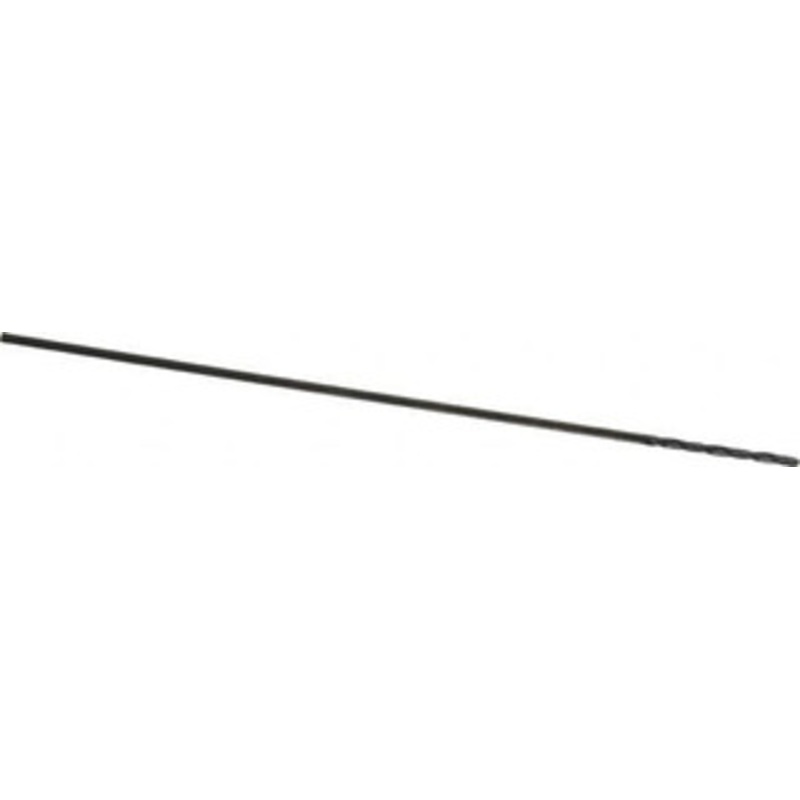 Value Collection #46 118 Spiral Flute High Speed Steel Taper Length Drill Bit Oxide Finish, 2-1/4 Flute Length, 4-1/4 OAL, Standard Point, Straight Shank 01408467 – 01408467