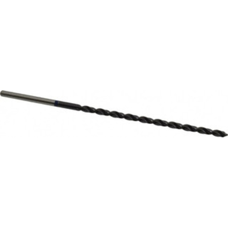 Accupro #31 118 Spiral Flute Vanadium High Speed Steel Taper Length Drill Bit TiAlN Finish, 69mm Flute Length, 106mm OAL, Split Point, Straight Shank 1BT0305-AC – 05494604