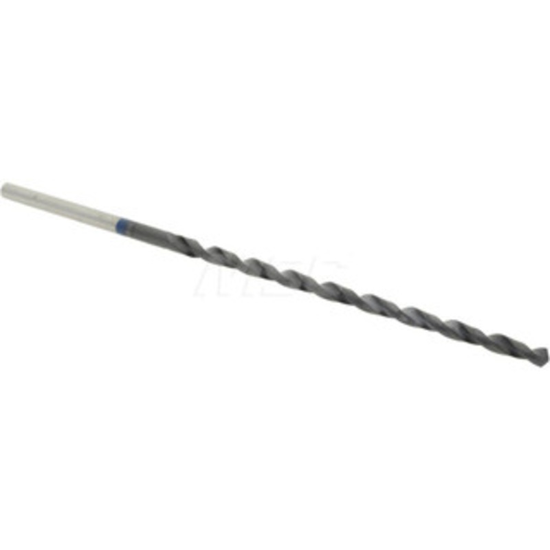 Accupro #36 118 Spiral Flute Vanadium High Speed Steel Taper Length Drill Bit TiAlN Finish, 66mm Flute Length, 100mm OAL, Split Point, Straight Shank 1BT0271-AC – 05494539