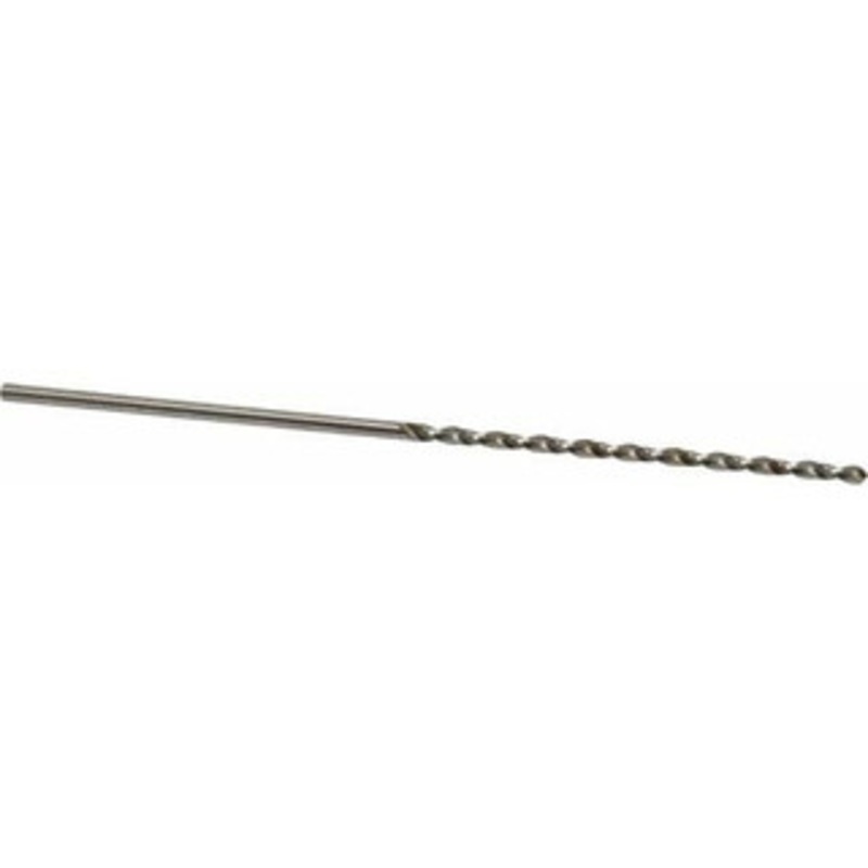 Chicago-Latrobe #39 118 Spiral Flute High Speed Steel Taper Length Drill Bit Bright Finish, 2-1/2 Flute Length, 4-5/8 OAL, Standard Point, Straight Shank, Series 120B 50249 – 81555393