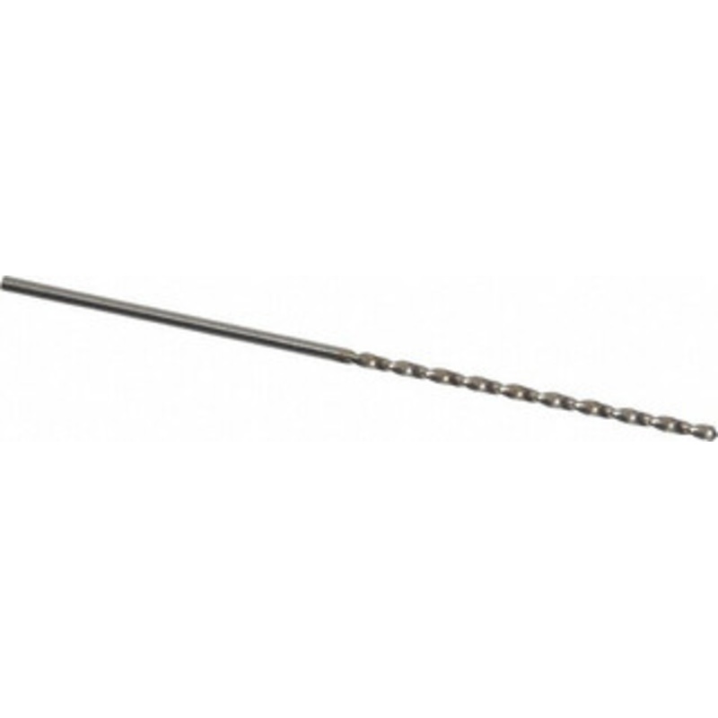 Cleveland Twist Drill #43 118 Spiral Flute High Speed Steel Taper Length Drill Bit Bright Finish, 2-1/4 Flute Length, 4-1/4 OAL, Standard Point, Straight Shank, Series 2550 C09107 – 63728430