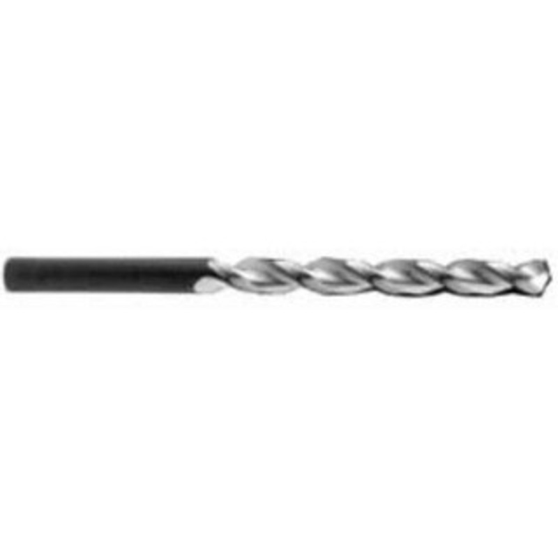 Guhring #1 130 Parabolic Flute High Speed Steel Taper Length Drill Bit Bright Finish, 3-19/32 Flute Length, 5-15/32 OAL, Standard Point, Straight Shank, Series 501 9005010057900 – 85771012