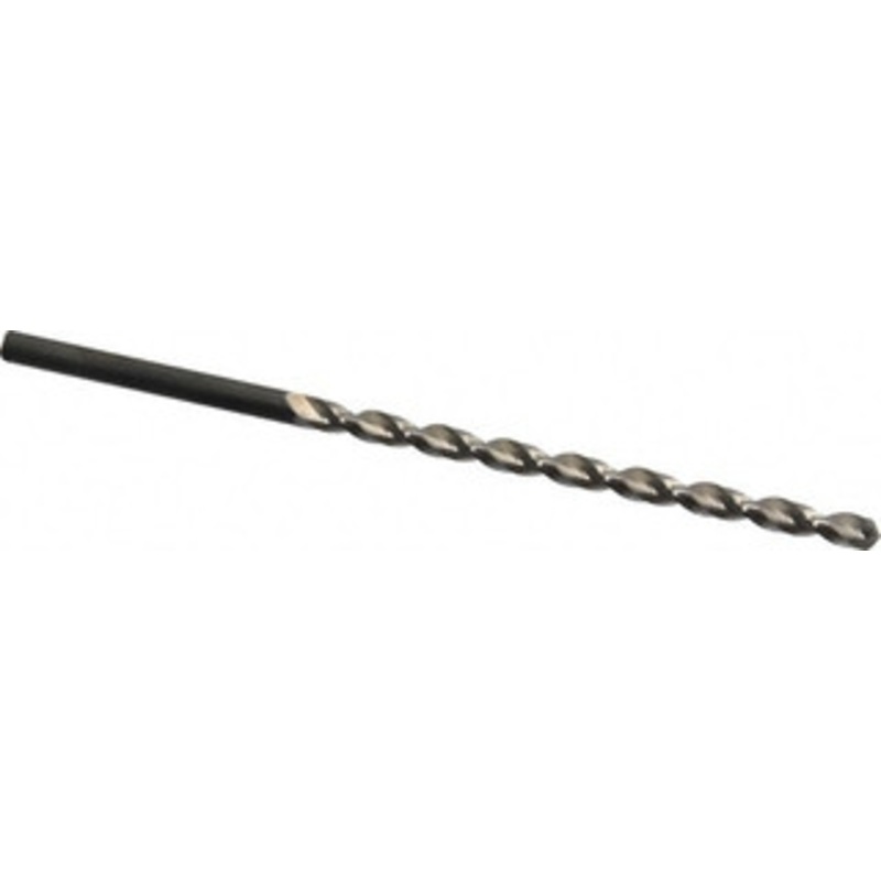 Guhring #10 130 Parabolic Flute Cobalt Taper Length Drill Bit Bright Finish, 3-7/16 Flute Length, 5-3/16 OAL, Standard Point, Straight Shank, Series 336 9003360049200 – 85768109