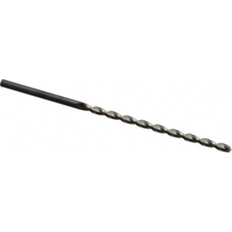 Guhring #24 130 Parabolic Flute High Speed Steel Taper Length Drill Bit Bright Finish, 3-1/16 Flute Length, 4-11/16 OAL, Standard Point, Straight Shank, Series 535 9005350038600 – 85765246