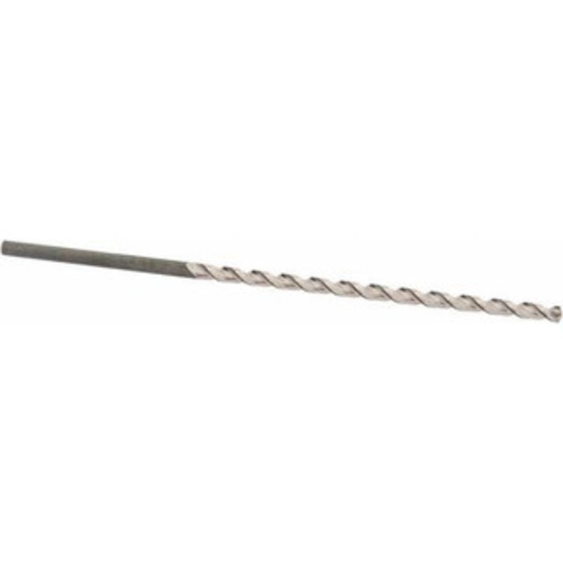 Guhring #37 130 Parabolic Flute High Speed Steel Taper Length Drill Bit Bright Finish, 2-7/16 Flute Length, 3-3/4 OAL, Standard Point, Straight Shank, Series 535 9005350026400 – 85765378