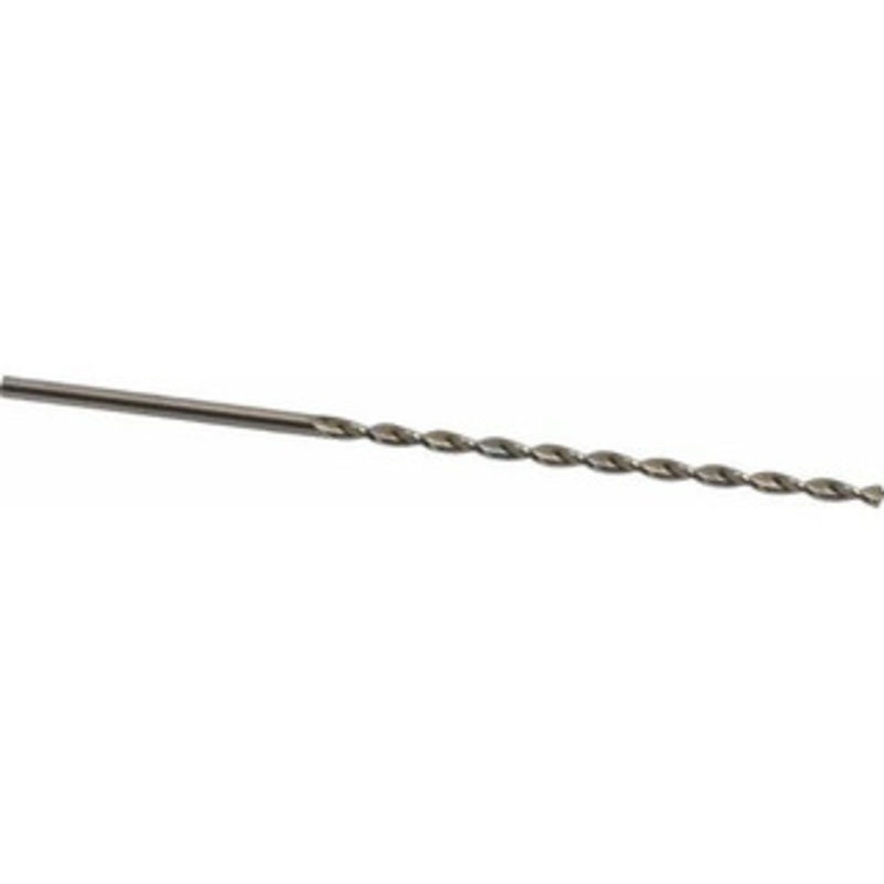 Guhring #39 130 Parabolic Flute High Speed Steel Taper Length Drill Bit Bright Finish, 2-7/16 Flute Length, 3-3/4 OAL, Standard Point, Straight Shank, Series 501 9005010025300 – 85771392
