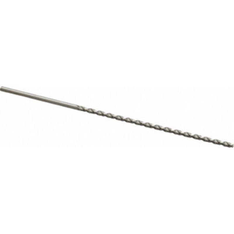 Guhring #52 130 Parabolic Flute Cobalt Taper Length Drill Bit Bright Finish, 1-31/32 Flute Length, 3 OAL, Standard Point, Straight Shank, Series 336 9003360016100 – 85768521
