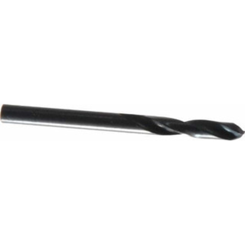 Precision Twist Drill #16 135 Spiral Flute High Speed Steel Screw Machine Drill Bit Oxide Finish, Right Hand Cut, 1-1/8 Flute Length, 2-3/16 OAL, Split Point, Straight Shank 041816 – 78547866
