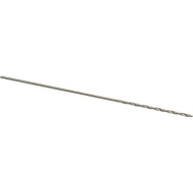 Precision Twist Drill #67 118 Spiral Flute High Speed Steel Taper Length Drill Bit Bright Finish, 3/4 Flute Length, 2 OAL, Standard Point, Straight Shank, Series R52 052067 – 78558939