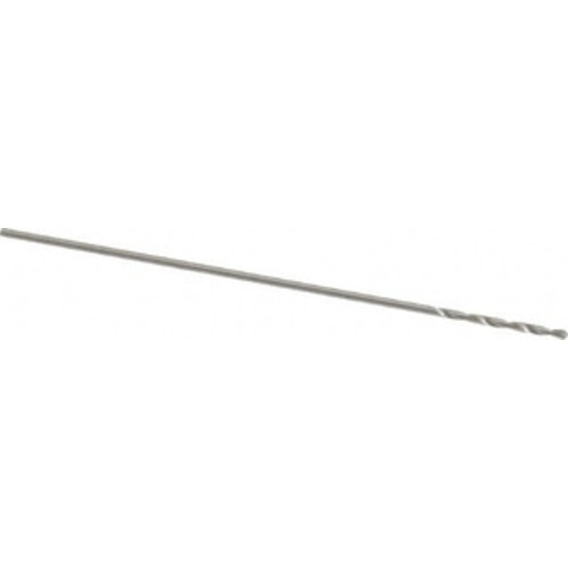Precision Twist Drill #72 118 Spiral Flute High Speed Steel Taper Length Drill Bit Bright Finish, 5/16 Flute Length, 1-1/2 OAL, Standard Point, Straight Shank, Series R52 052072 – 78558988