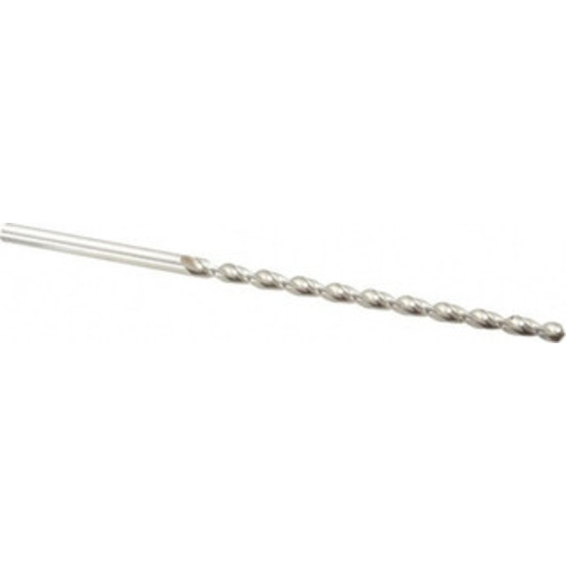 Accupro #20 130 Parabolic Flute Vanadium High Speed Steel Taper Length Drill Bit Bright Finish, 3-1/16 Flute Length, 4-11/16 OAL, Split Point, Straight Shank 1100409-AC – 85946259