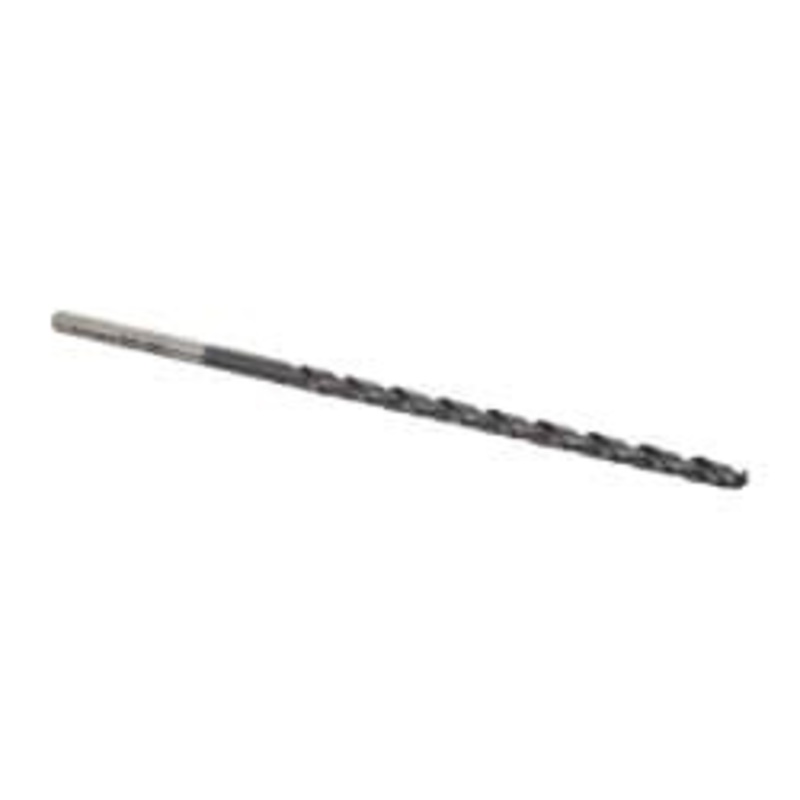 Accupro #30 118 Spiral Flute Vanadium High Speed Steel Taper Length Drill Bit TiAlN Finish, 69mm Flute Length, 106mm OAL, Split Point, Straight Shank 1BT0326-AC – 05494620