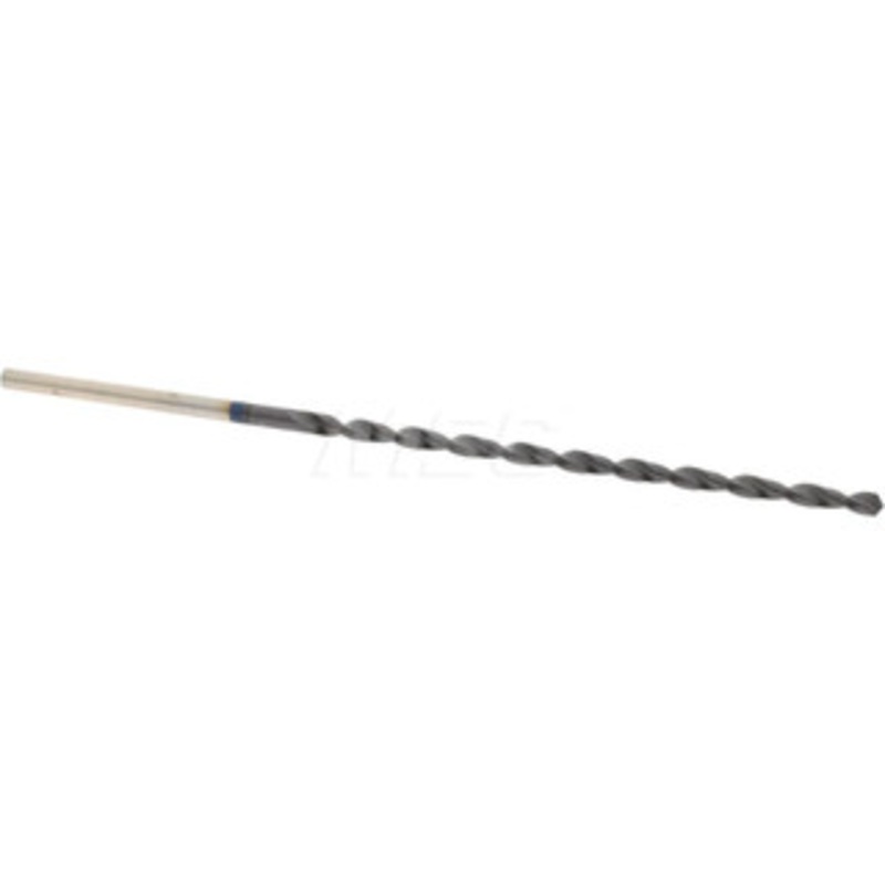 Accupro #44 118 Spiral Flute Vanadium High Speed Steel Taper Length Drill Bit TiAlN Finish, 59mm Flute Length, 90mm OAL, Split Point, Straight Shank 1BT0218-AC – 05494430