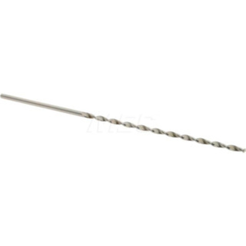 Accupro #54 130 Parabolic Flute Vanadium High Speed Steel Taper Length Drill Bit Bright Finish, 1-25/32 Flute Length, 2-3/4 OAL, Standard Point, Straight Shank 1100139-AC – 45769270