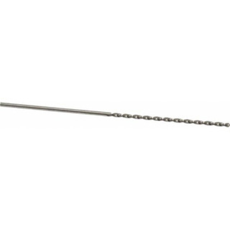 Chicago-Latrobe #47 118 Spiral Flute High Speed Steel Taper Length Drill Bit Bright Finish, 2-1/4 Flute Length, 4-1/4 OAL, Standard Point, Straight Shank, Series 120B 50257 – 81555476