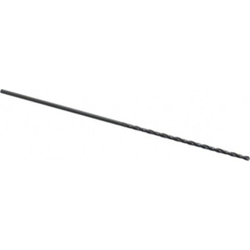 Chicago-Latrobe #61 118 Spiral Flute High Speed Steel Taper Length Drill Bit Oxide Finish, 1-1/8 Flute Length, 2-1/4 OAL, Standard Point, Straight Shank, Series 120 50351 – 76129055