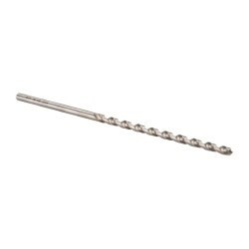 Cleveland Twist Drill #11 118 Spiral Flute High Speed Steel Taper Length Drill Bit Bright Finish, 3-5/8 Flute Length, 6 OAL, Standard Point, Straight Shank, Series 2550 C09179 – 63728117