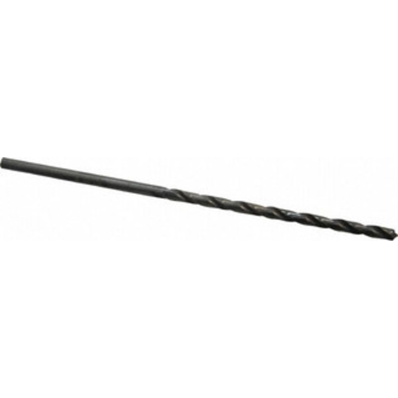 Cleveland Twist Drill #17 118 Spiral Flute High Speed Steel Taper Length Drill Bit Oxide Finish, 3-3/8 Flute Length, 5-3/4 OAL, Standard Point, Straight Shank, Series 2510 C08697 – 63725170
