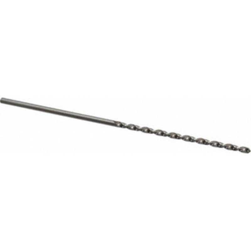 Cleveland Twist Drill #31 118 Spiral Flute High Speed Steel Taper Length Drill Bit Bright Finish, 2-3/4 Flute Length, 5-1/8 OAL, Standard Point, Straight Shank, Series 2550 C09132 – 63728315