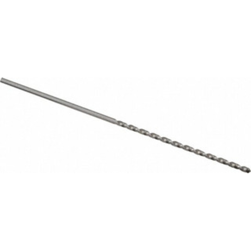 Cleveland Twist Drill #47 118 Spiral Flute High Speed Steel Taper Length Drill Bit Bright Finish, 2-1/4 Flute Length, 4-1/4 OAL, Standard Point, Straight Shank, Series 2550 C09097 – 63728471