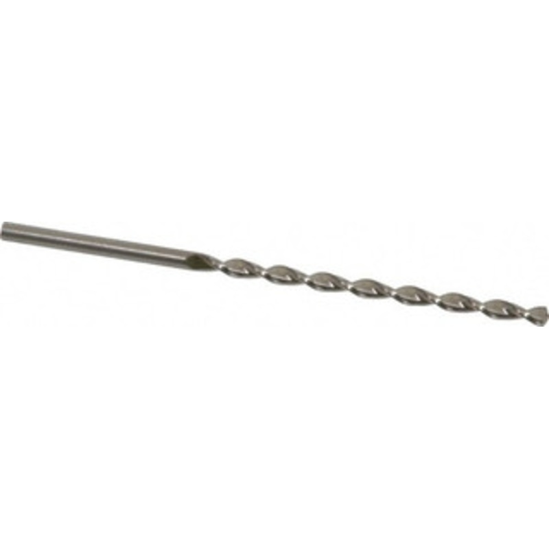 Guhring #16 130 Parabolic Flute High Speed Steel Taper Length Drill Bit Bright Finish, 3-7/32 Flute Length, 4-31/32 OAL, Standard Point, Straight Shank, Series 501 9005010045000 – 85771160