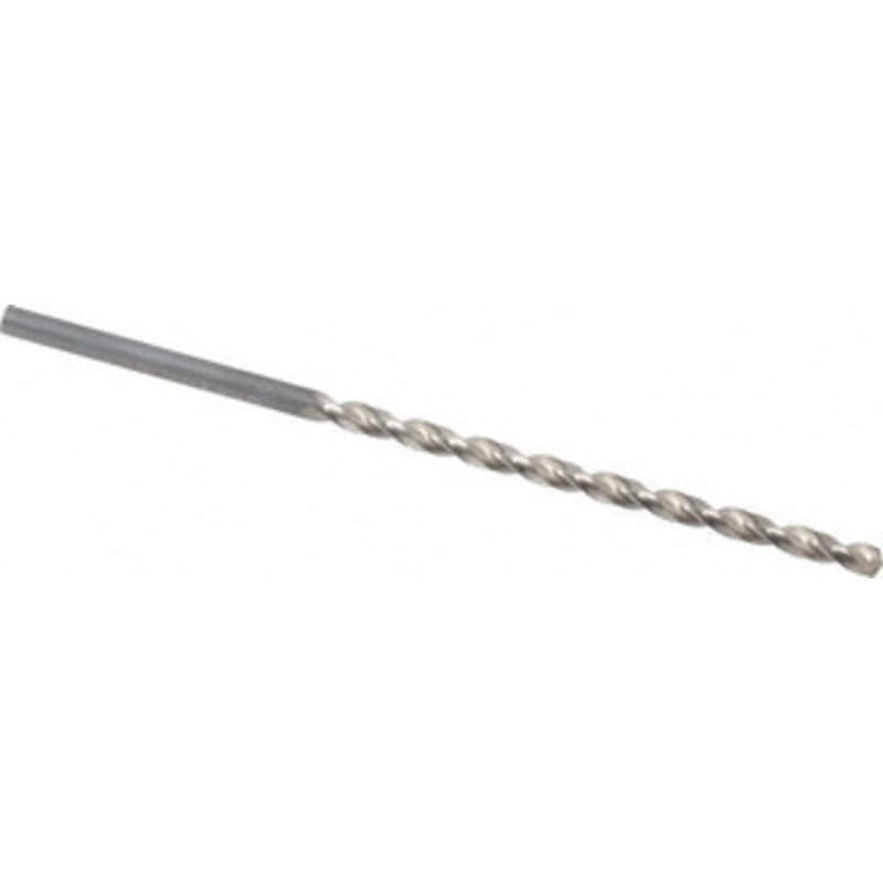 Guhring #18 130 Parabolic Flute Cobalt Taper Length Drill Bit Bright Finish, 3-7/32 Flute Length, 4-31/32 OAL, Standard Point, Straight Shank, Series 336 9003360043000 – 85768182