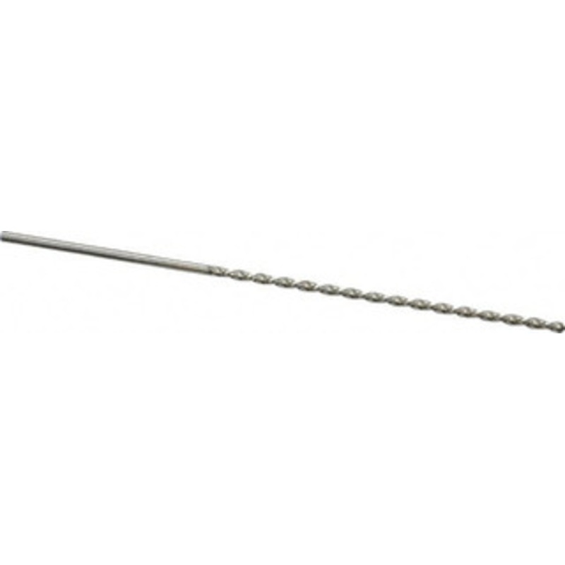 Guhring #54 130 Parabolic Flute High Speed Steel Taper Length Drill Bit Bright Finish, 1-25/32 Flute Length, 2-3/4 OAL, Standard Point, Straight Shank, Series 535 9005350014000 – 85765543