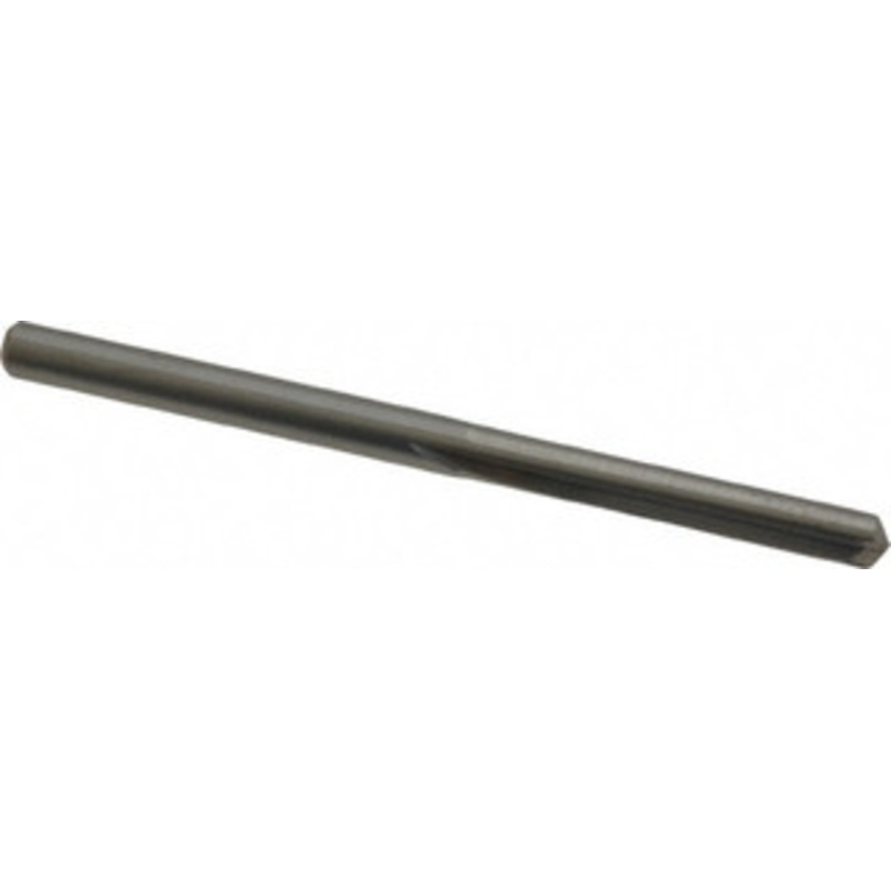 Hertel #31, 0.12, 140 Point, Solid Carbide Straight Flute Drill Bit Bright Finish, 7/8 Flute Length, 1-7/8 OAL 83246363 – 83246363