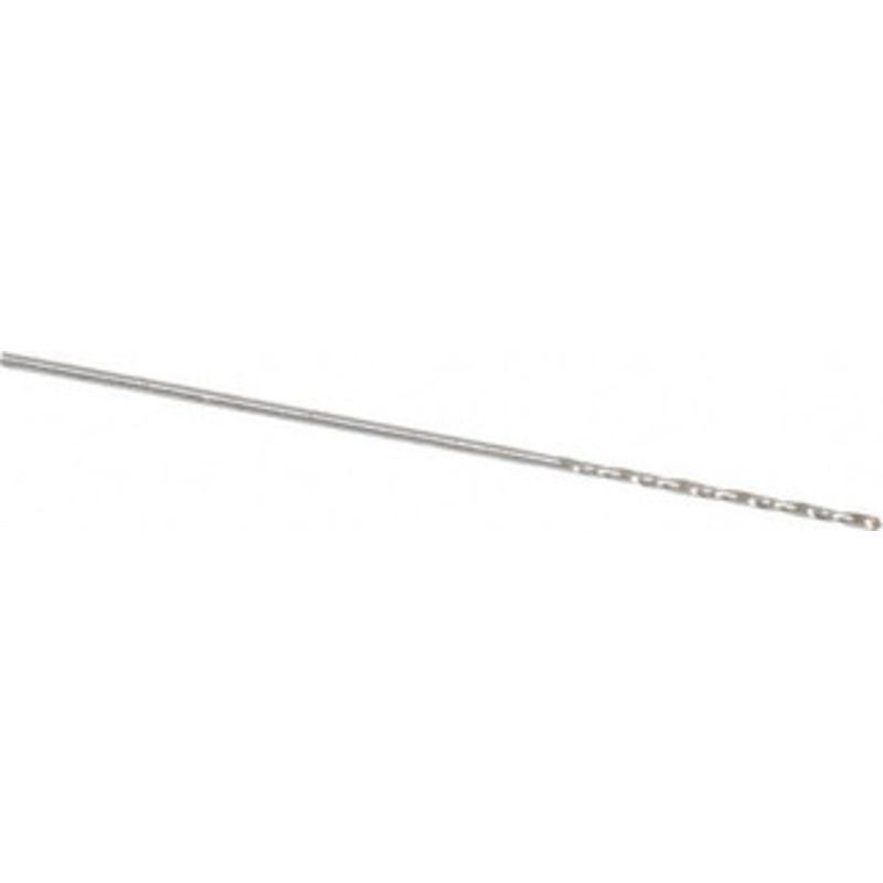 Precision Twist Drill #65 118 Spiral Flute High Speed Steel Taper Length Drill Bit Bright Finish, 3/4 Flute Length, 2 OAL, Standard Point, Straight Shank, Series R52 052065 – 78558913