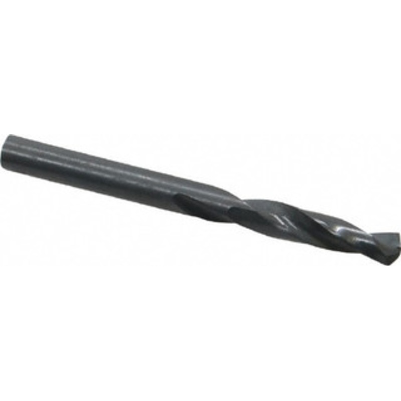 Precision Twist Drill #9 135 Spiral Flute High Speed Steel Screw Machine Drill Bit Oxide Finish, Right Hand Cut, 1-3/16 Flute Length, 2-1/4 OAL, Split Point, Straight Shank 041809 – 78547791