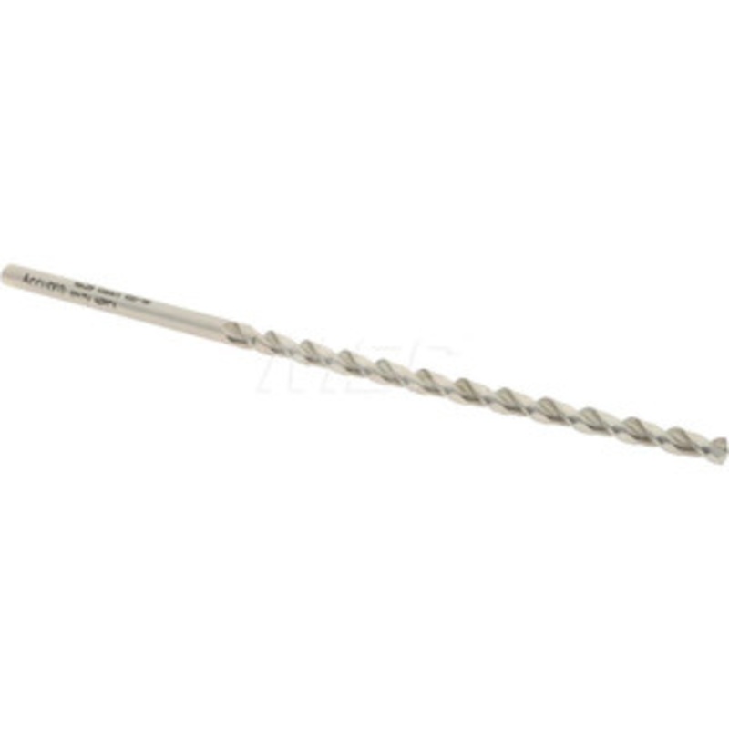 Accupro #29 130 Parabolic Flute Vanadium High Speed Steel Taper Length Drill Bit Bright Finish, 2-7/8 Flute Length, 4-13/32 OAL, Split Point, Straight Shank 1100345-AC – 85946085
