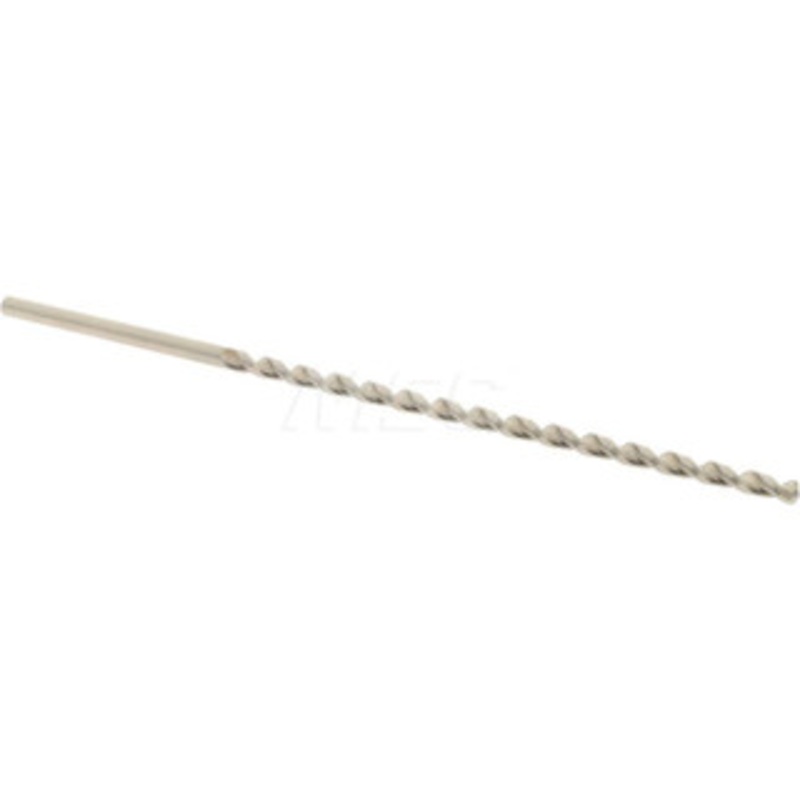 Accupro #44 130 Parabolic Flute Vanadium High Speed Steel Taper Length Drill Bit Bright Finish, 2-5/16 Flute Length, 3-17/32 OAL, Split Point, Straight Shank 1100218-AC – 85945772