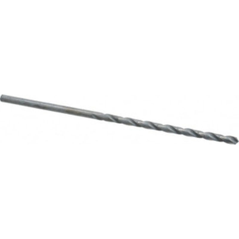 Chicago-Latrobe #13 118 Spiral Flute High Speed Steel Taper Length Drill Bit Oxide Finish, 3-3/8 Flute Length, 5-3/4 OAL, Standard Point, Straight Shank, Series 120 50303 – 81408130