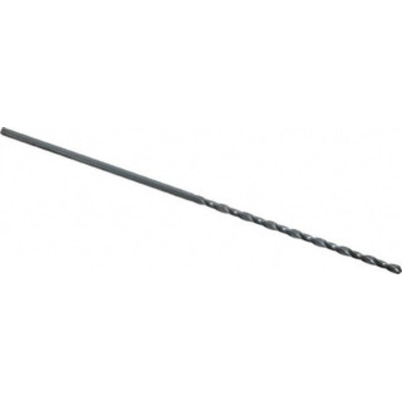 Chicago-Latrobe #46 118 Spiral Flute High Speed Steel Taper Length Drill Bit Oxide Finish, 2-1/4 Flute Length, 4-1/4 OAL, Standard Point, Straight Shank, Series 120 50336 – 81408460