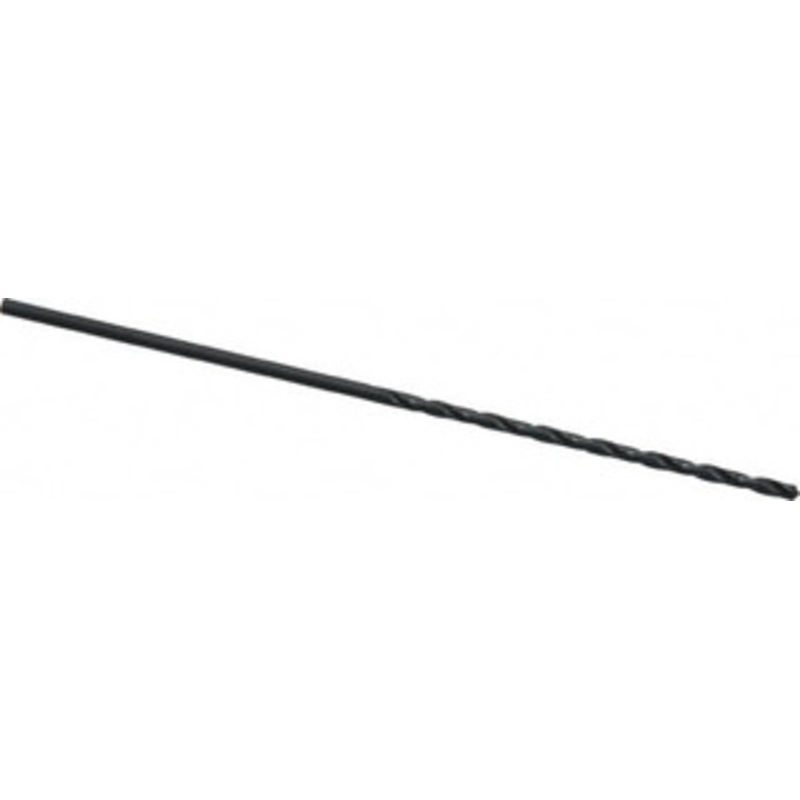 Chicago-Latrobe #48 118 Spiral Flute High Speed Steel Taper Length Drill Bit Oxide Finish, 2 Flute Length, 3-3/4 OAL, Standard Point, Straight Shank, Series 120 50338 – 81408486