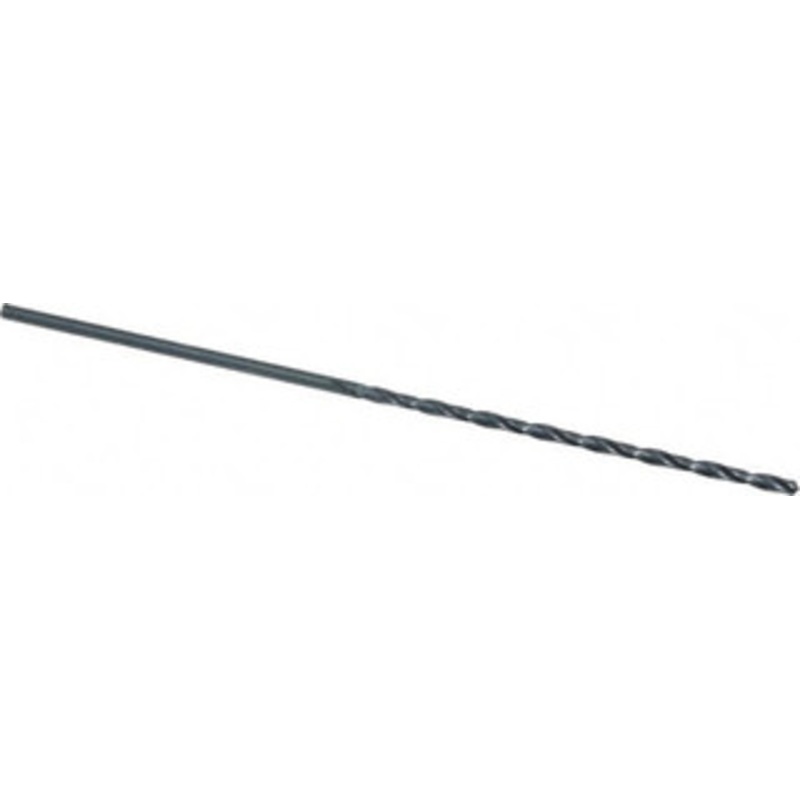 Chicago-Latrobe #53 118 Spiral Flute High Speed Steel Taper Length Drill Bit Oxide Finish, 1-3/4 Flute Length, 3 OAL, Standard Point, Straight Shank, Series 120 50343 – 81408536