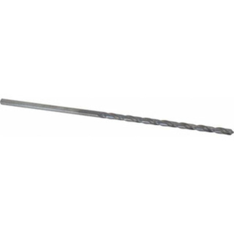 Cleveland Twist Drill #24 118 Spiral Flute High Speed Steel Taper Length Drill Bit Oxide Finish, 3 Flute Length, 5-3/8 OAL, Standard Point, Straight Shank, Series 2510 C08682 – 63725246