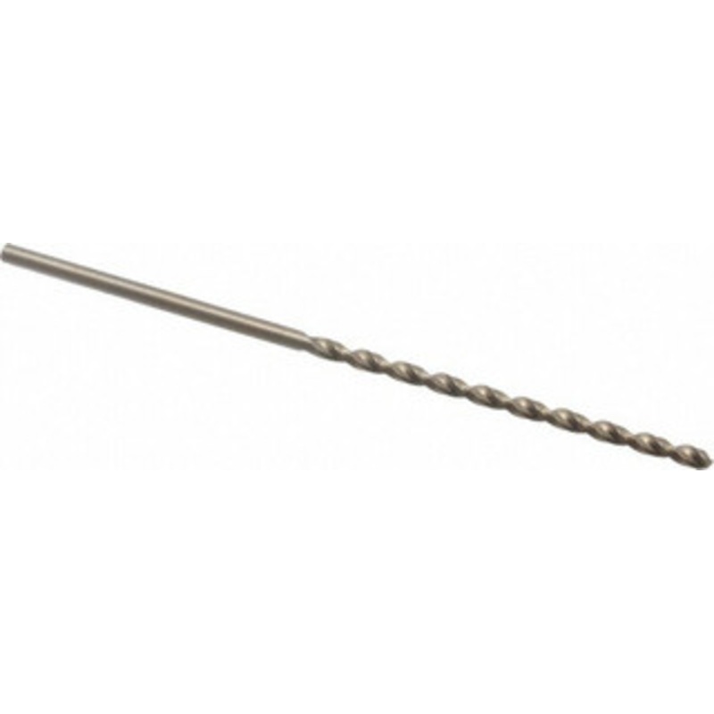 Cleveland Twist Drill #25 135 Parabolic Flute Cobalt Taper Length Drill Bit Oxide/Gold Finish, 3 Flute Length, 5-3/8 OAL, Split Point, Straight Shank, Series 2575 C16748 – 02148195