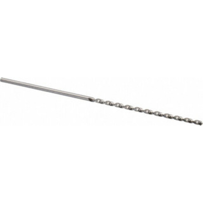 Cleveland Twist Drill #40 118 Spiral Flute High Speed Steel Taper Length Drill Bit Bright Finish, 2-1/2 Flute Length, 4-5/8 OAL, Standard Point, Straight Shank, Series 2550 C09115 – 63728406