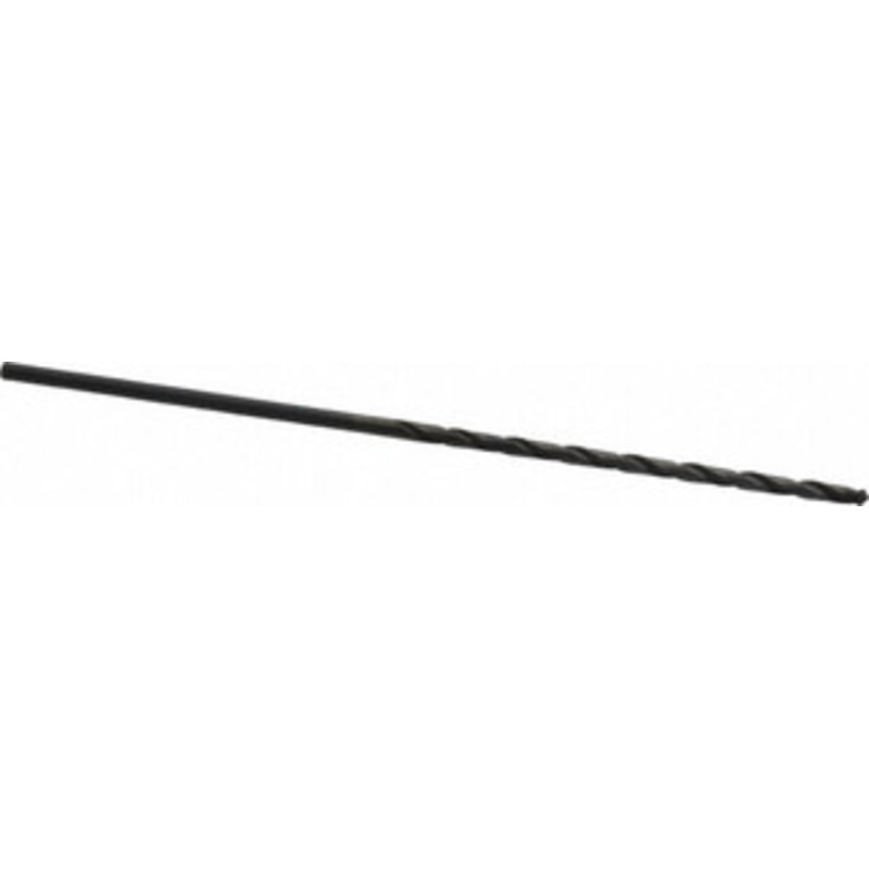 Cleveland Twist Drill #42 118 Spiral Flute High Speed Steel Taper Length Drill Bit Oxide Finish, 2-1/4 Flute Length, 4-1/4 OAL, Standard Point, Straight Shank, Series 2510 C08641 – 63725428