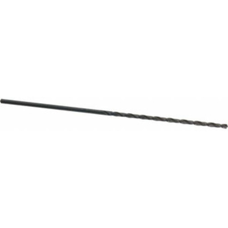 Cleveland Twist Drill #44 118 Spiral Flute High Speed Steel Taper Length Drill Bit Oxide Finish, 2-1/4 Flute Length, 4-1/4 OAL, Standard Point, Straight Shank, Series 2510 C08635 – 63725444