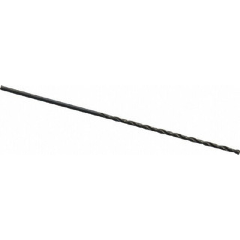 Cleveland Twist Drill #54 118 Spiral Flute High Speed Steel Taper Length Drill Bit Oxide Finish, 1-3/4 Flute Length, 3 OAL, Standard Point, Straight Shank, Series 2510 C08607 – 63725543