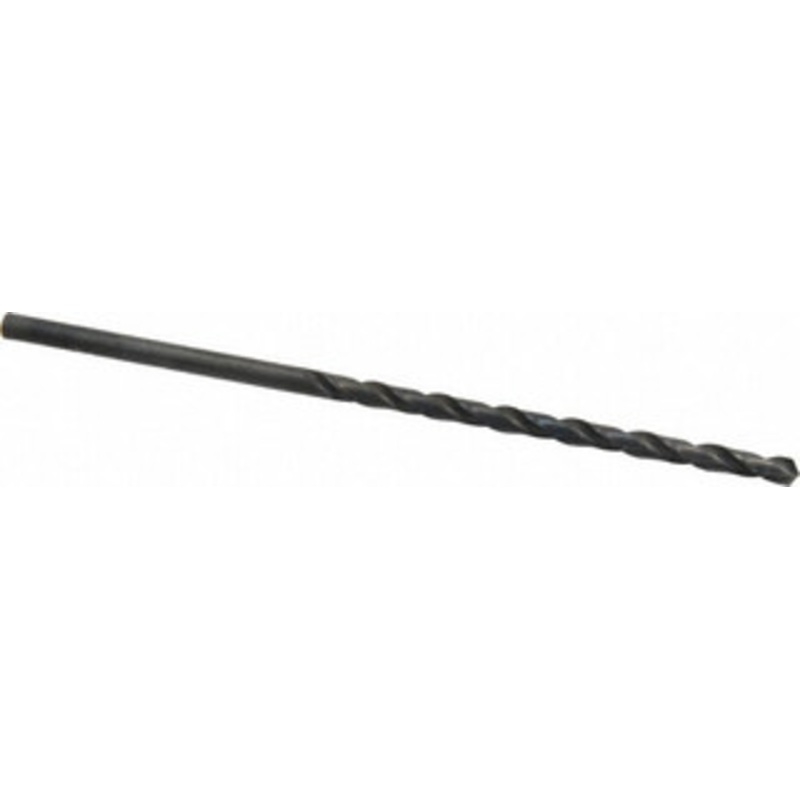 Cleveland Twist Drill #6 118 Spiral Flute High Speed Steel Taper Length Drill Bit Oxide Finish, 3-5/8 Flute Length, 6 OAL, Standard Point, Straight Shank, Series 2510 C08719 – 63725063
