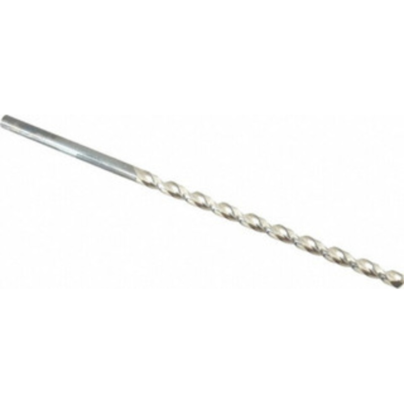Guhring #23 130 Parabolic Flute Cobalt Taper Length Drill Bit Bright Finish, 3-1/16 Flute Length, 4-11/16 OAL, Standard Point, Straight Shank, Series 336 9003360039100 – 85768232