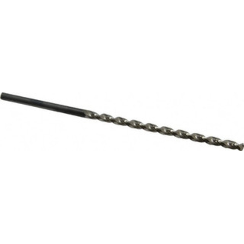 Guhring #26 130 Parabolic Flute High Speed Steel Taper Length Drill Bit Bright Finish, 2-7/8 Flute Length, 4-13/32 OAL, Standard Point, Straight Shank, Series 535 9005350037300 – 85765261