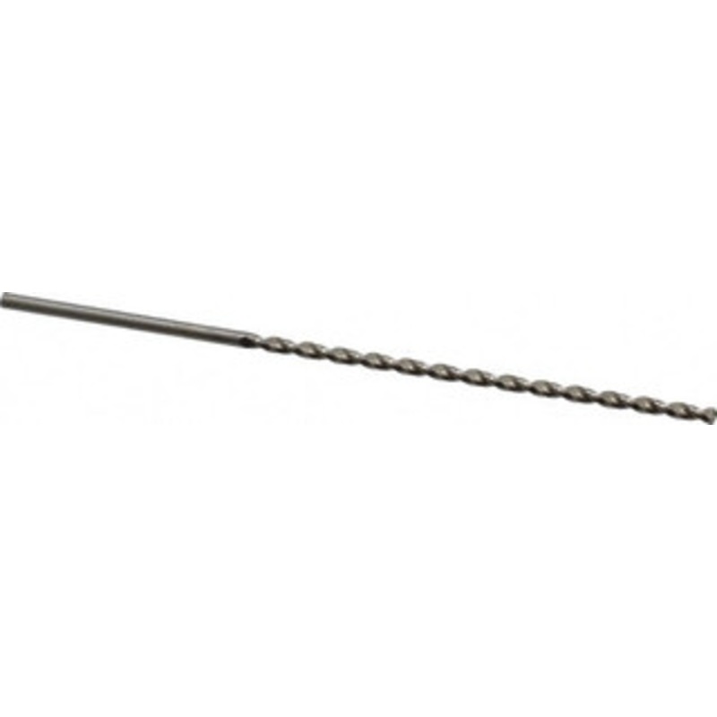 Guhring #47 130 Parabolic Flute High Speed Steel Taper Length Drill Bit Bright Finish, 2-7/32 Flute Length, 3-11/32 OAL, Standard Point, Straight Shank, Series 535 9005350019900 – 85765477