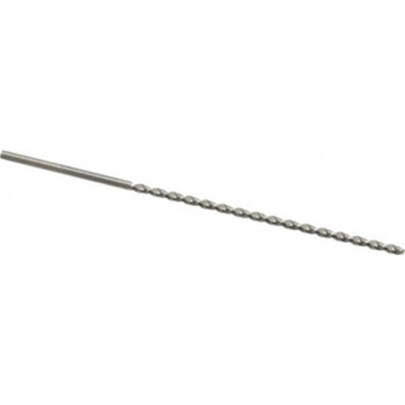 Guhring #51 130 Parabolic Flute High Speed Steel Taper Length Drill Bit Bright Finish, 1-31/32 Flute Length, 3 OAL, Standard Point, Straight Shank, Series 501 9005010017000 – 85771517